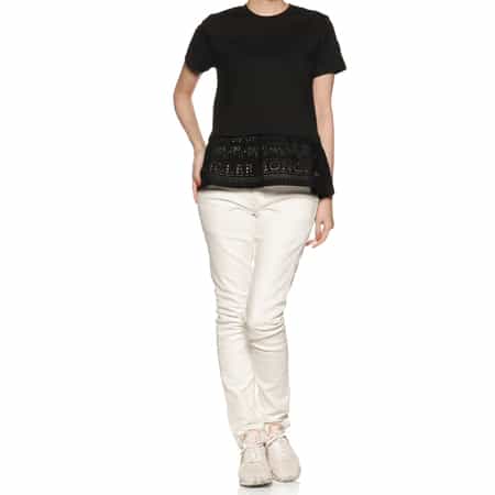 MONCLER レースヘム カットソー レースヘム カットソー（2238344）｜MONCLER(モンクレール