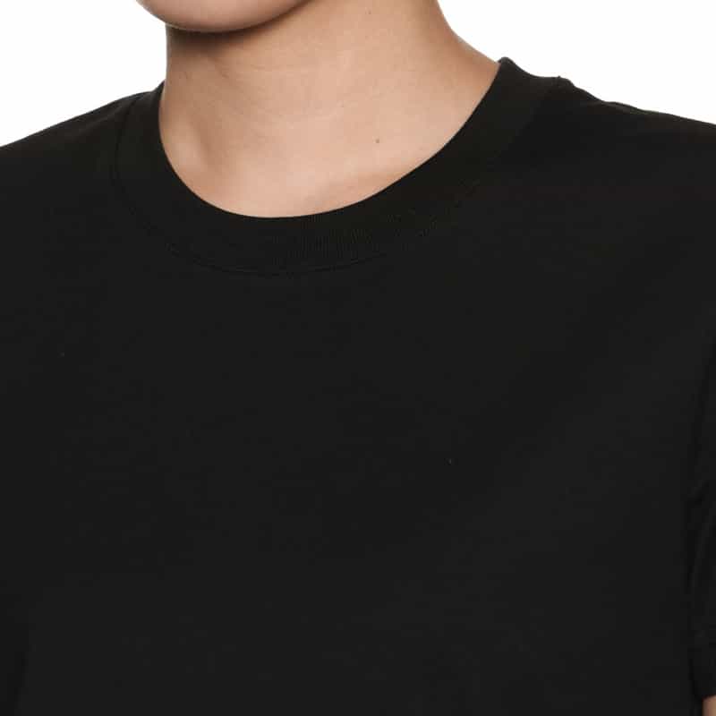 MONCLER レースヘム カットソー BLACK