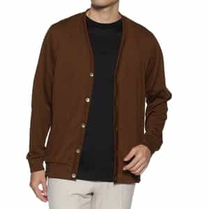 未着用 BARNEYS NEWYORK 52 イタリア製 ニット カーディガン スタンドカラーニットカーディガン（2203866）｜BARNEYS NEW