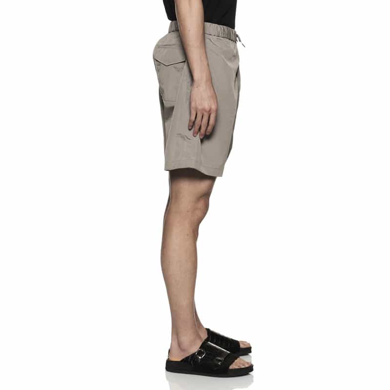 BARNEYS NEW YORK "BARNEYS" ドローストリング ショートパンツ GRAY