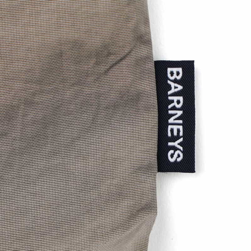 BARNEYS NEW YORK "BARNEYS" ドローストリング ショートパンツ GRAY
