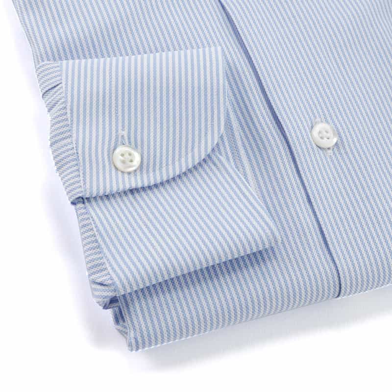 BARNEYS NEW YORK "MADISON" ドレスシャツ BLUE