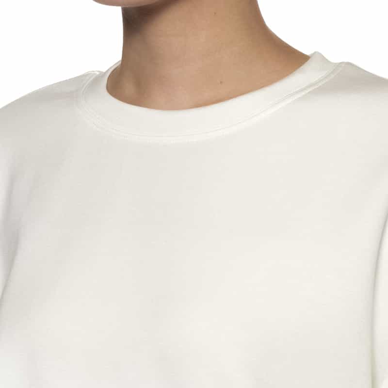 BARNEYS NEW YORK ウォッシャブル リボンスリーブカットソー OFF WHITE