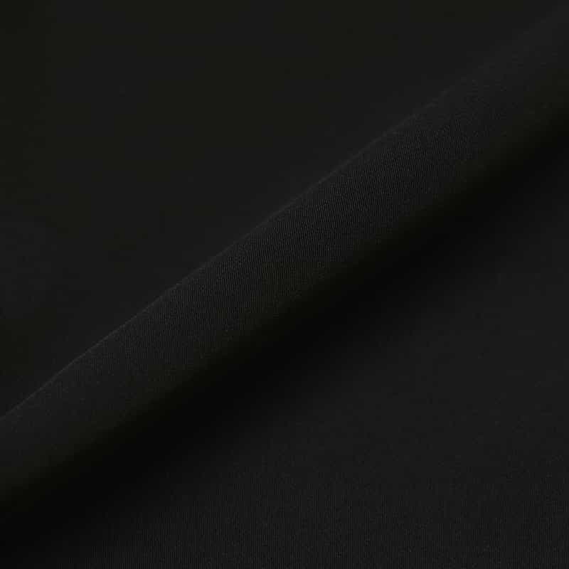 BARNEYS NEW YORK セットアップ ウォッシャブル ポンチ素材ペプラムプルオーバー BLACK