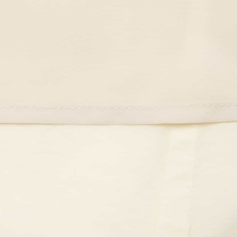 BARNEYS NEW YORK ウォッシャブル カーヴィー ドローストリングパンツ OFF WHITE