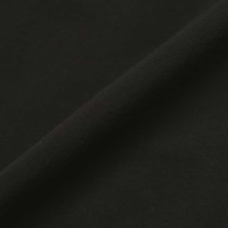 BARNEYS NEW YORK ウォッシャブル カーヴィー ドローストリングパンツ BLACK