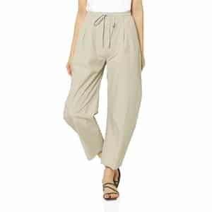 ウォッシャブル カーヴィー ドローストリングパンツ