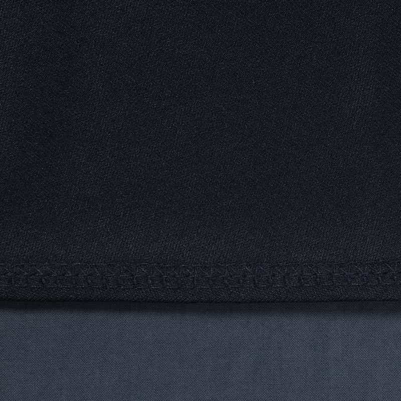 BARNEYS NEW YORK ウォッシャブル ロングフレアスカート NAVY