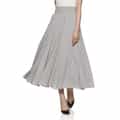 ウォッシャブル ロングフレアスカート