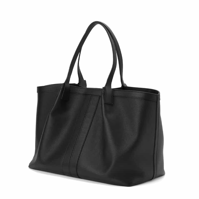 SERAPIAN バーニーズ　ニューヨーク限定 レザートートバッグ BLACK