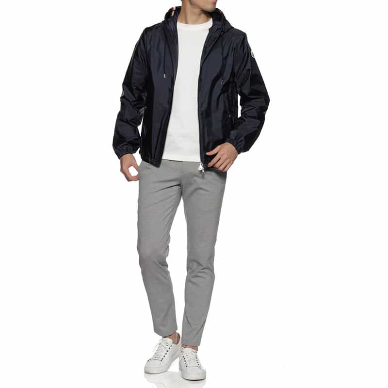 MONCLER MONCLER＜モンクレール＞ジップアップ ナイロンブルゾン NAVY