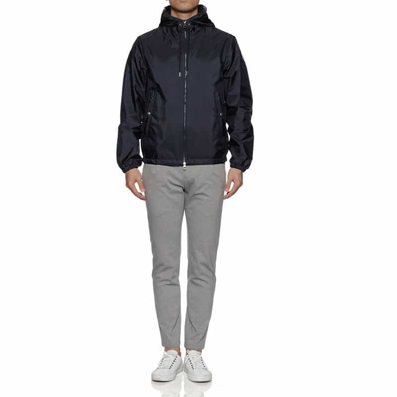 MONCLER MONCLER＜モンクレール＞ジップアップ ナイロンブルゾン NAVY