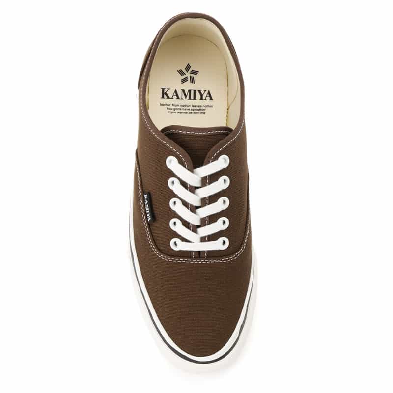 KAMIYA KAMIYA<カミヤ>スニーカー "HERC" BROWN