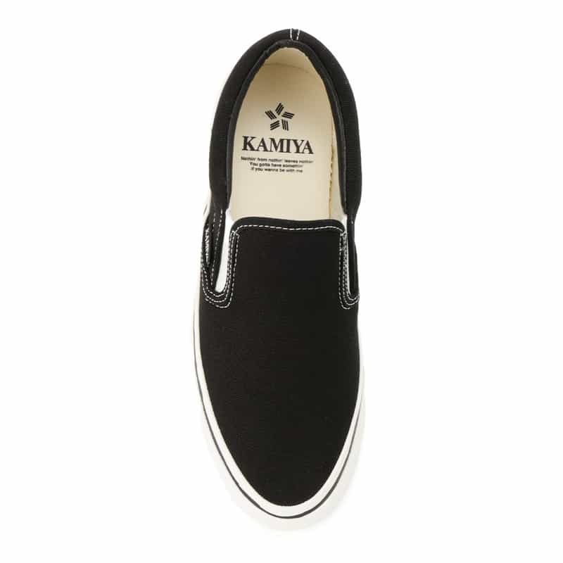 KAMIYA KAMIYA＜カミヤ＞スニーカー  "CORNELL" BLACK