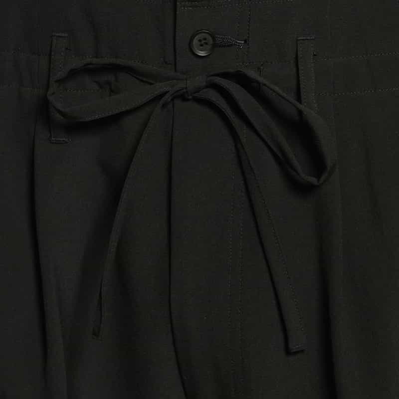 YOKE/ANCELLM YOKE＜ヨーク＞×ANCELLM＜アンセルム＞セットアップ ウール イージーパンツ BLACK