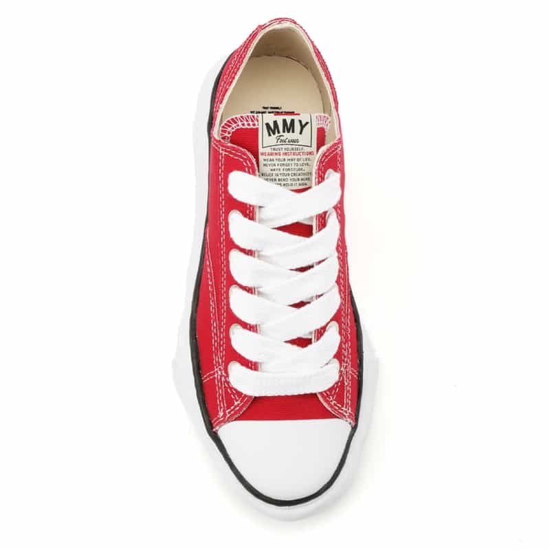 MIHARA YASUHIRO MIHARA YASUHIRO＜ミハラ　ヤスヒロ＞スニーカー "PETERSON" RED