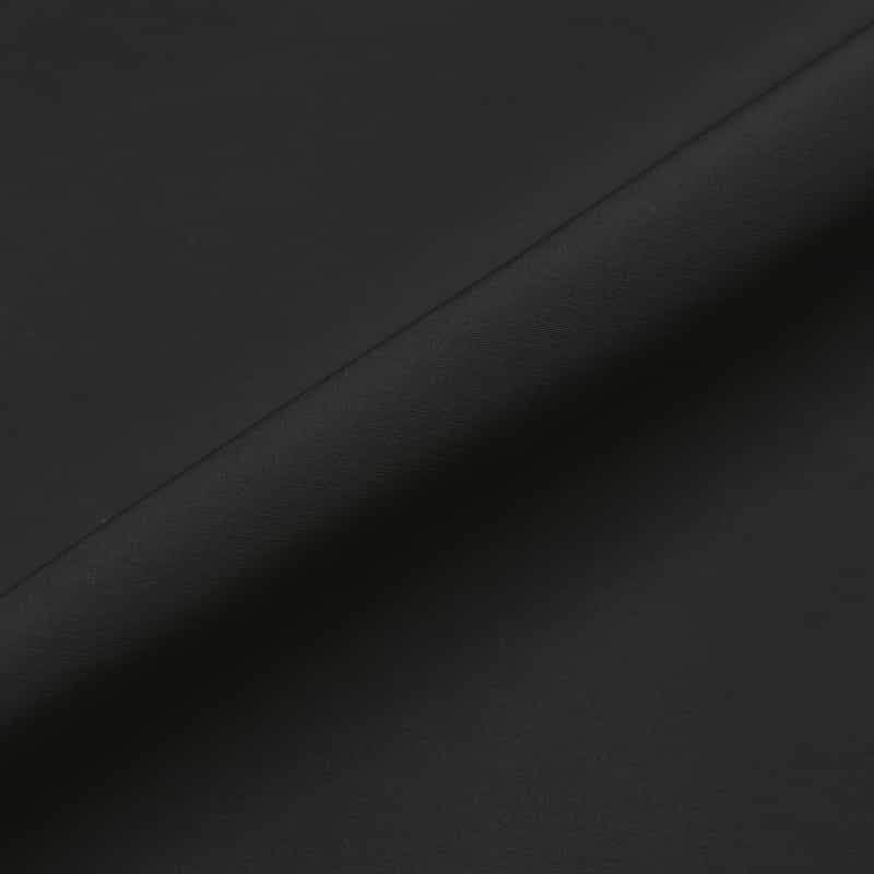 BARNEYS NEW YORK ウォッシャブル ウエストゴムギャザースカート BLACK