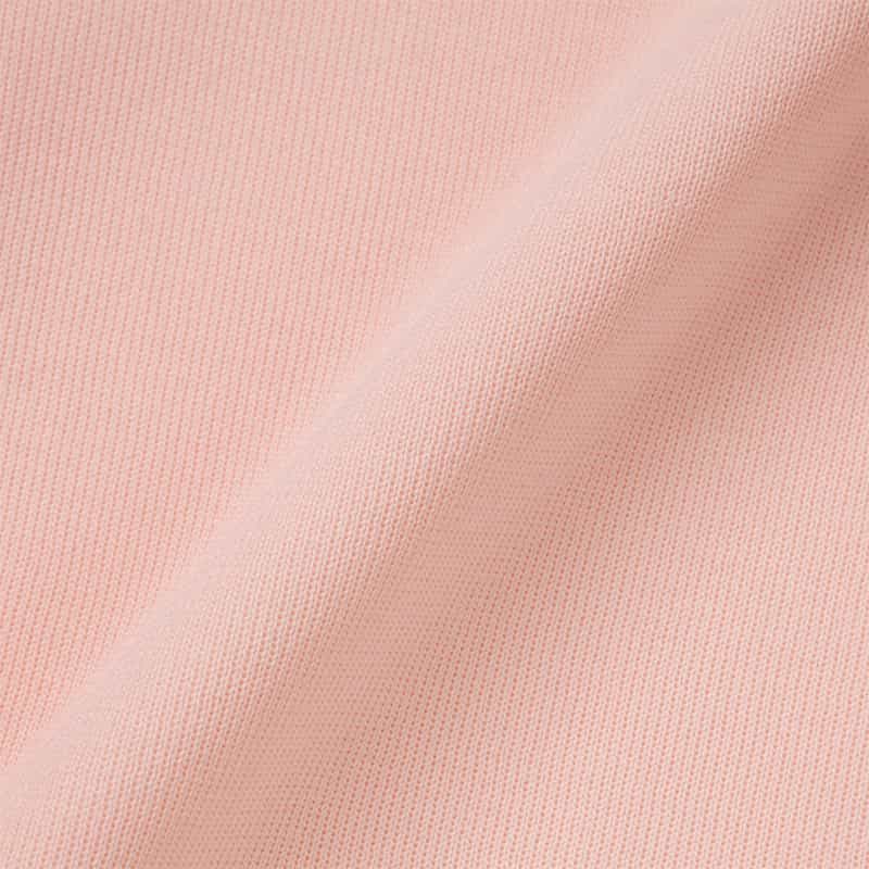 BARNEYS NEW YORK ウォッシャブル フリルヘム パールボタン付きニットカーディガン LIGHT PINK