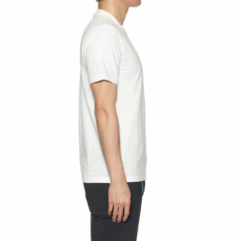 ZANONE ZANONE＜ザノーネ＞アイスコットン素材クルーネックTシャツ WHITE