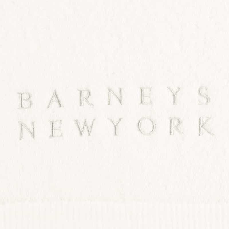 BARNEYS NEW YORK バスタオル （ホワイト） WHITE