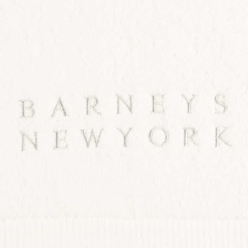 BARNEYS NEW YORK ゲストタオル （ホワイト） WHITE