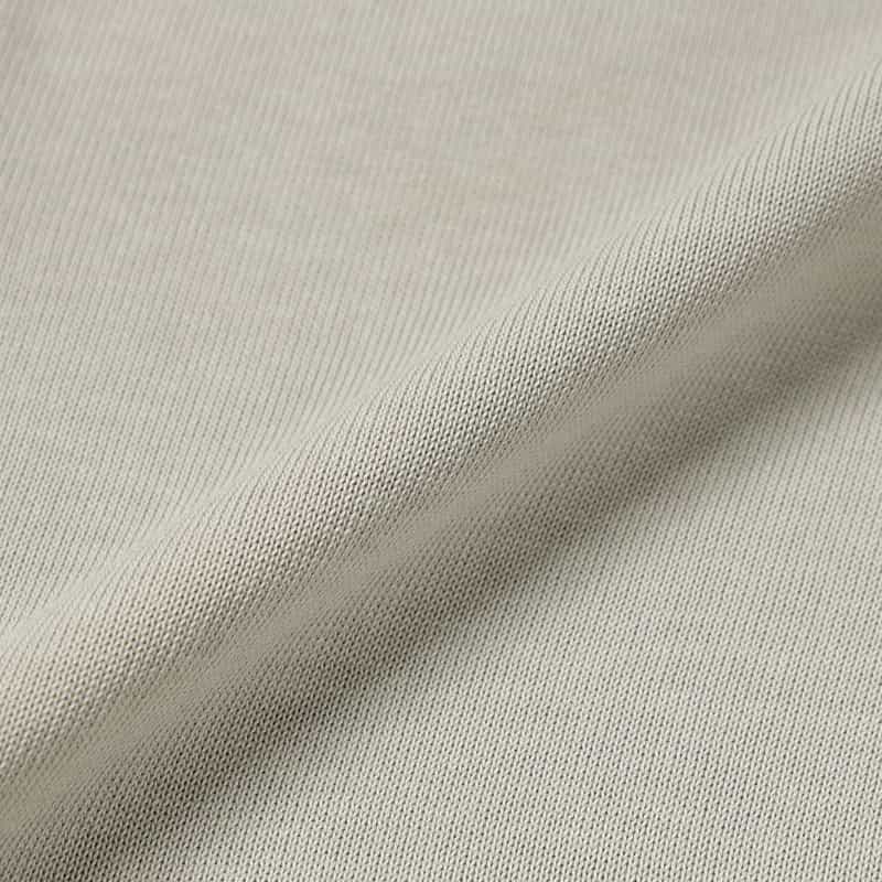 FILIPPO DE LAURENTIIS コットンニットパーカ GRAY