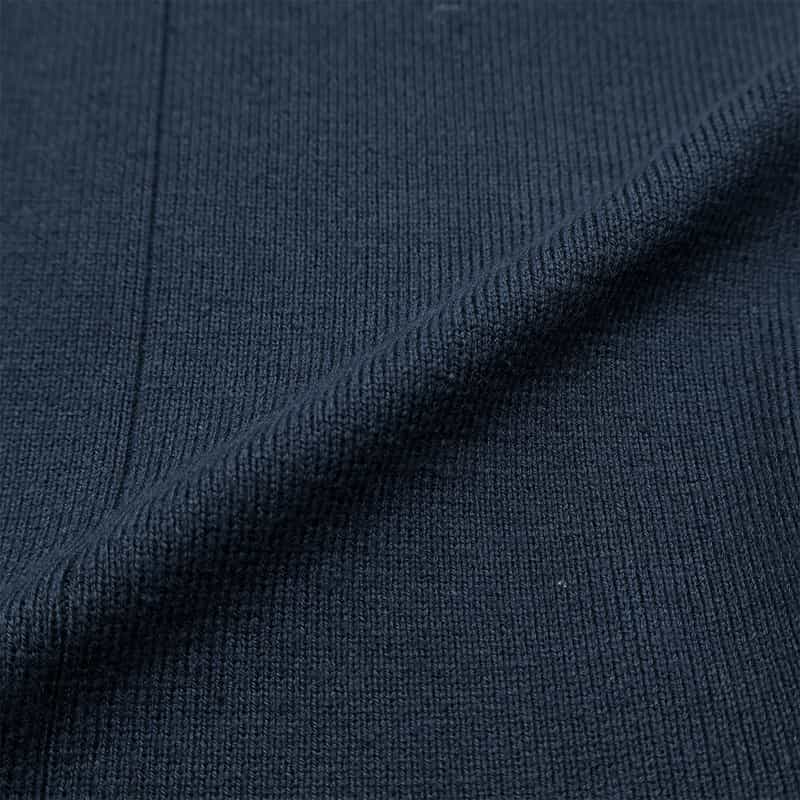 BARNEYS NEW YORK ドローストリング ニットテーパードパンツ NAVY