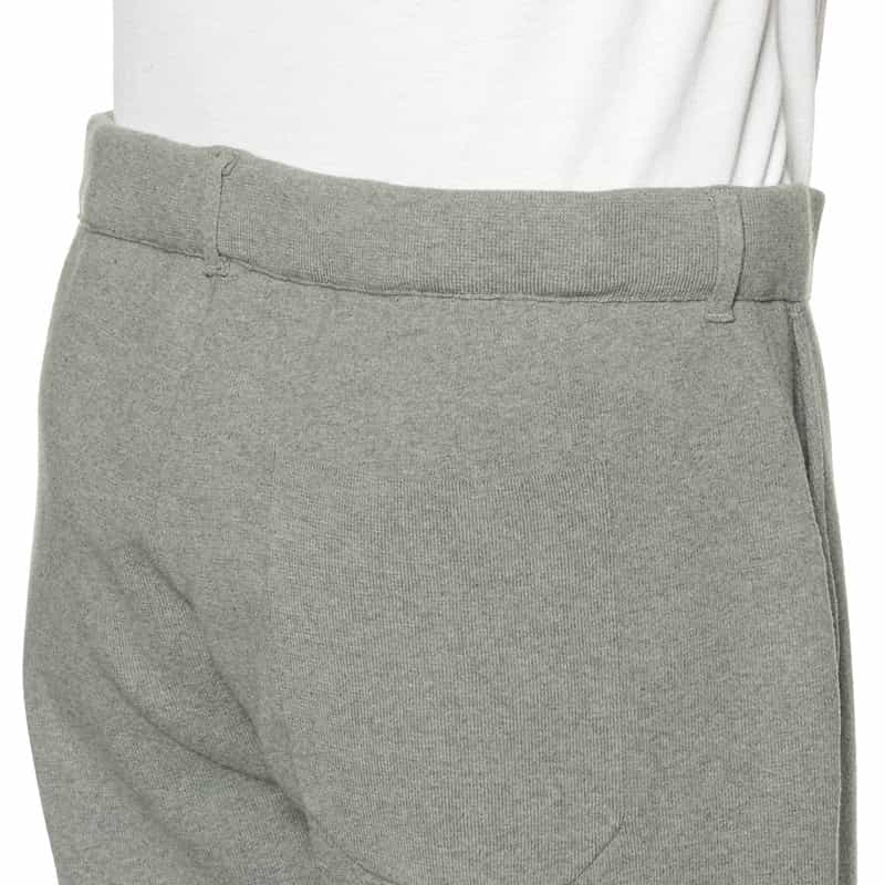 BARNEYS NEW YORK ドローストリング ニットテーパードパンツ GRAY