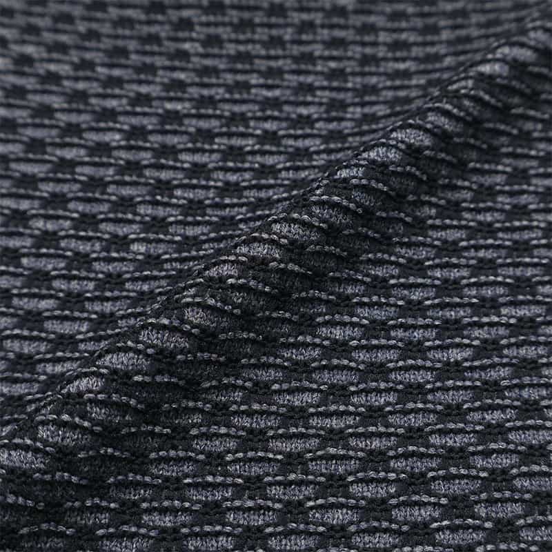 BARNEYS NEW YORK セットアップ ワッフルニットジャケット NAVY