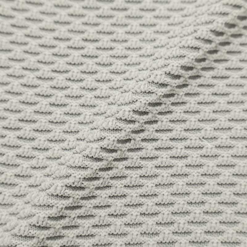 BARNEYS NEW YORK セットアップ ワッフルニットジャケット LT GRAY