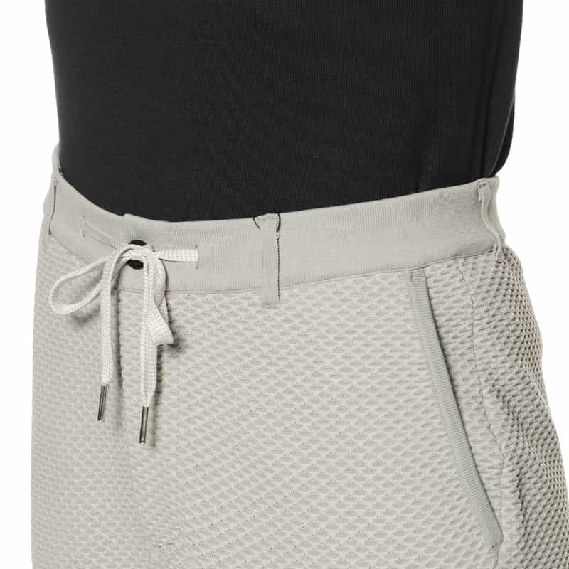 BARNEYS NEW YORK セットアップ ワッフルニットパンツ LT GRAY