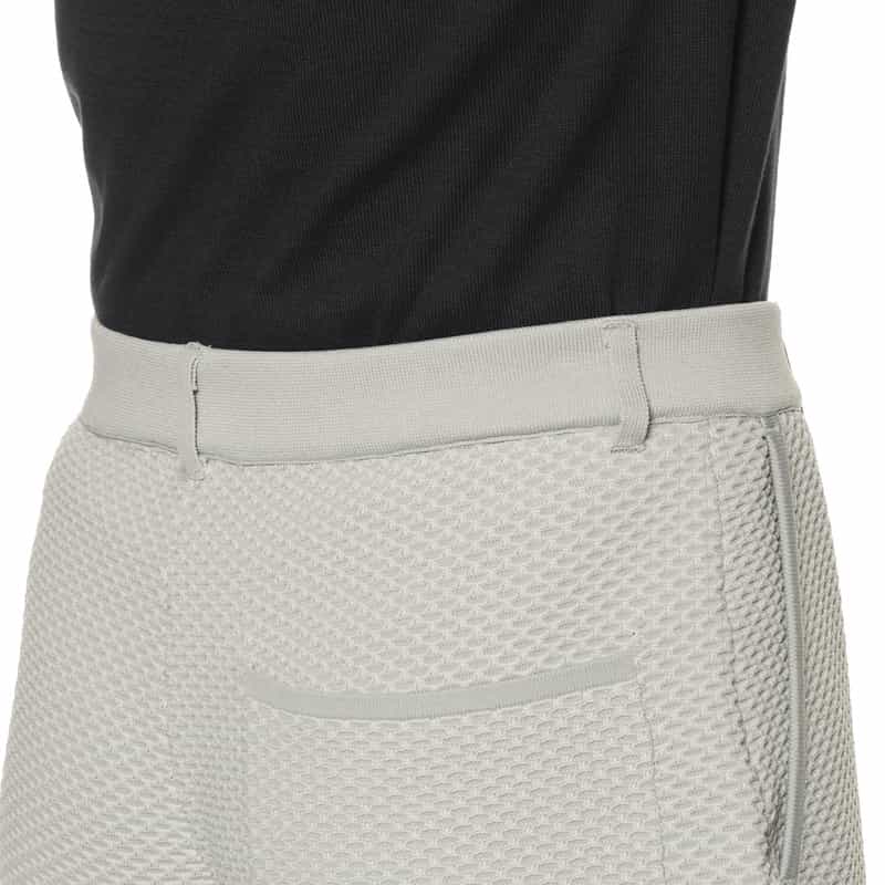 BARNEYS NEW YORK セットアップ ワッフルニットパンツ LT GRAY