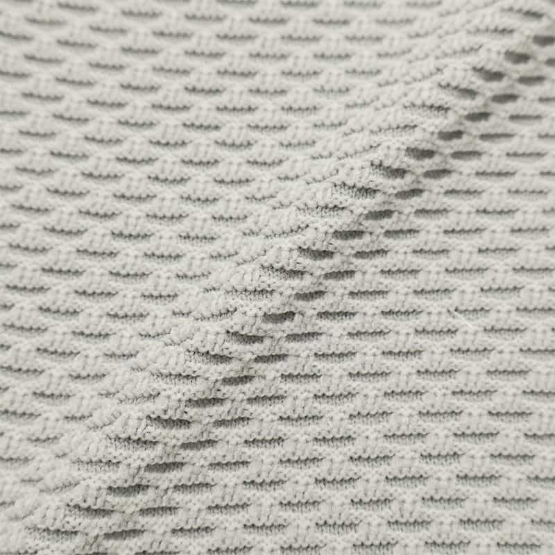 BARNEYS NEW YORK セットアップ ワッフルニットパンツ LT GRAY