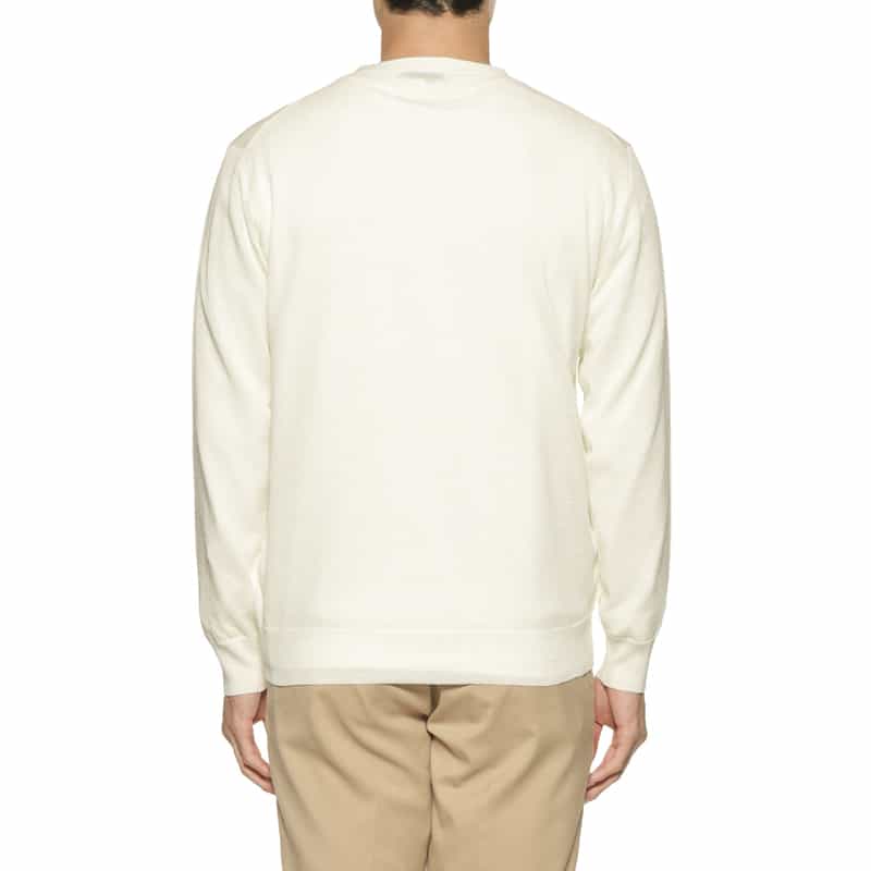 BARNEYS NEW YORK リネン風ニットカーディガン IVORY