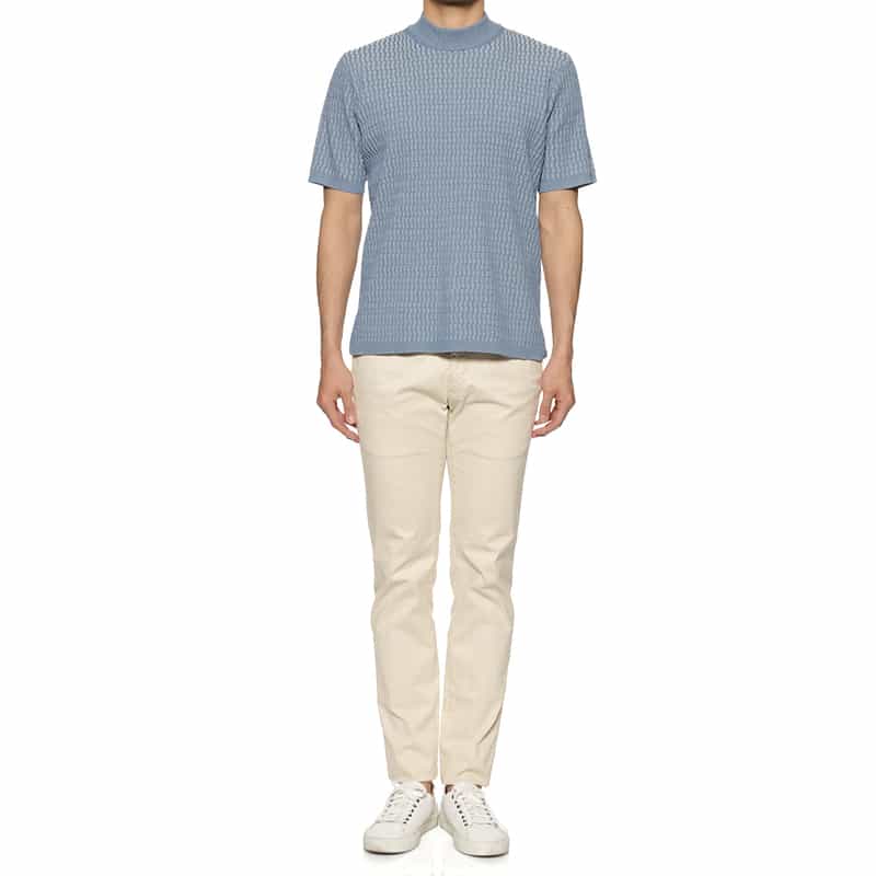 BARNEYS NEW YORK ニットプルオーバー BLUE