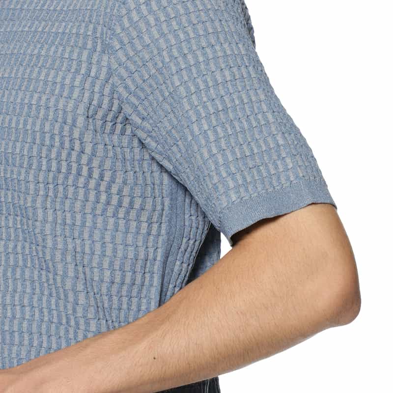 BARNEYS NEW YORK ニットプルオーバー BLUE