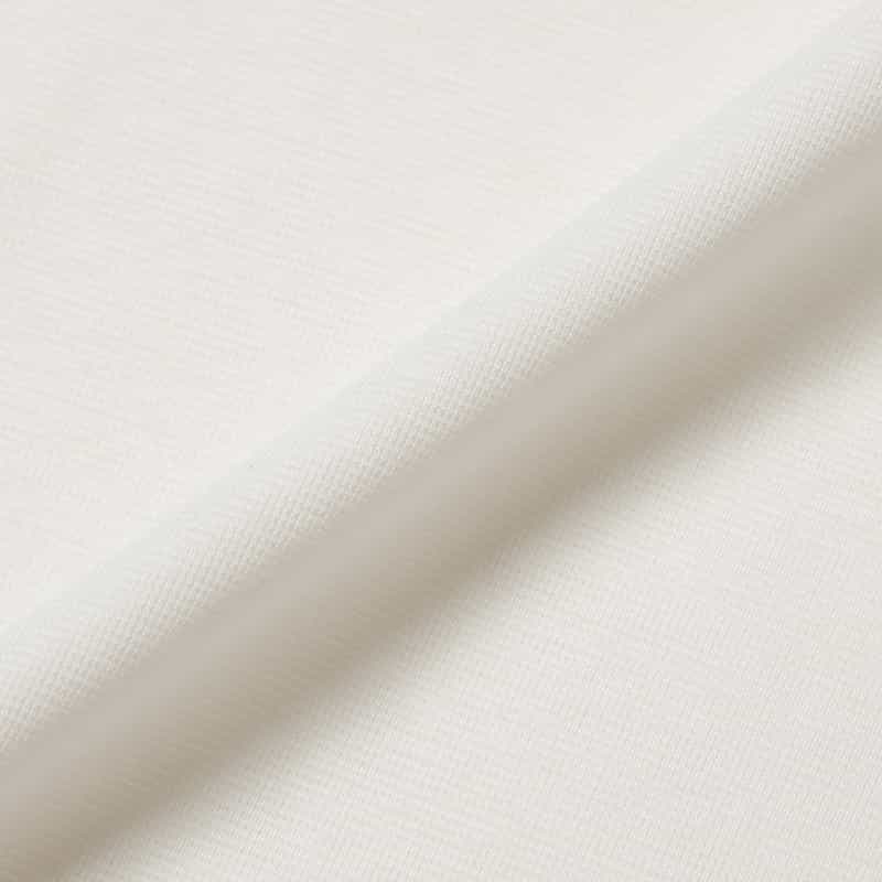 BARNEYS NEW YORK リブライン ポロシャツ WHITE