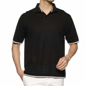 リブライン ポロシャツ