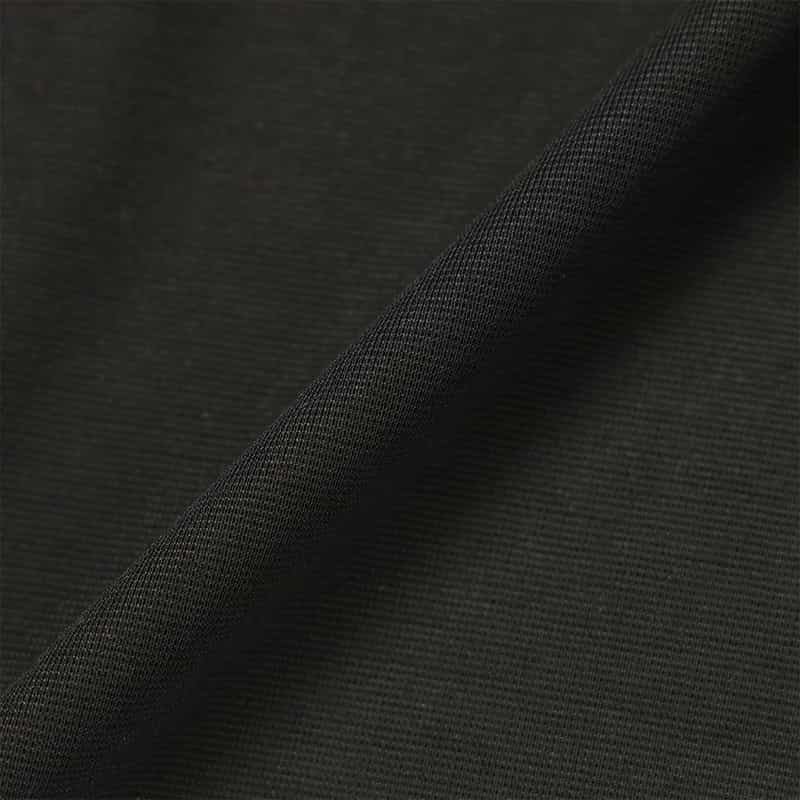 BARNEYS NEW YORK リブライン ポロシャツ BLACK