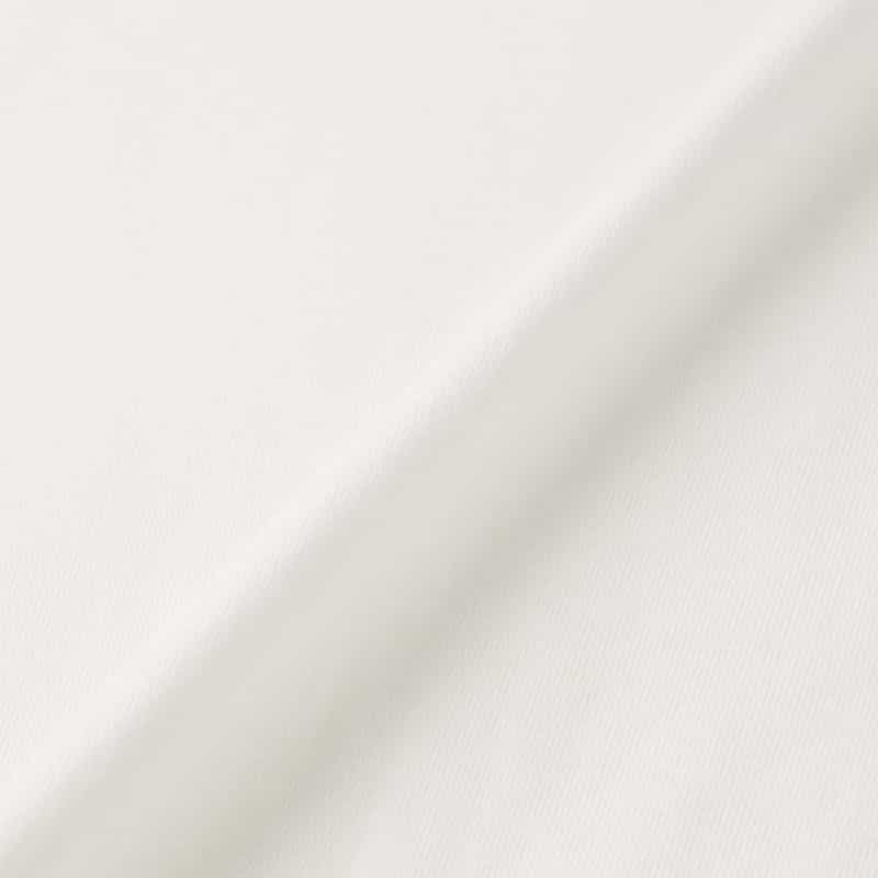 BARNEYS NEW YORK スロープネック クルーネックTシャツ WHITE