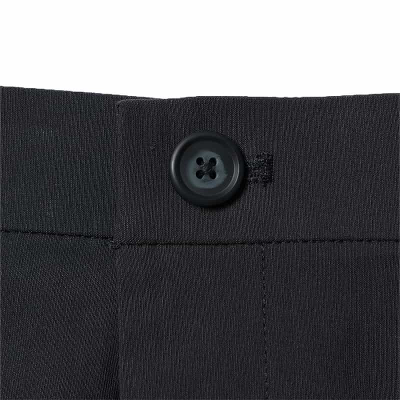 BARNEYS NEW YORK ドローストリング ストレートパンツ NAVY