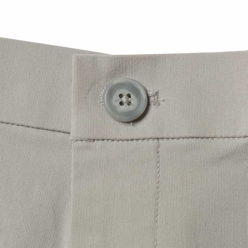 BARNEYS NEW YORK ドローストリング ストレートパンツ LIGHT GRAY