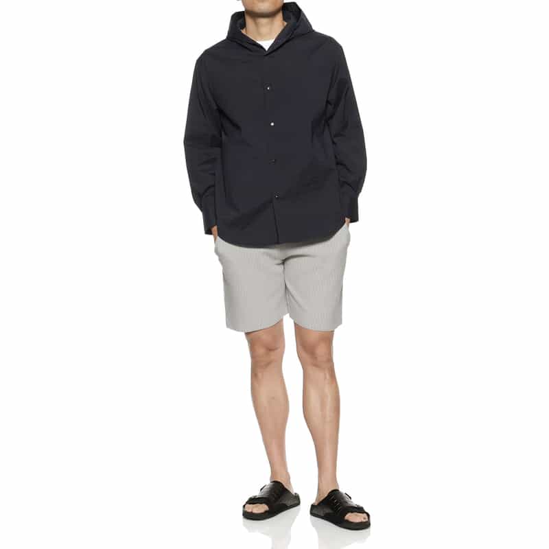 BARNEYS NEW YORK ウォッシャブル ニットショーツ LIGHT GRAY