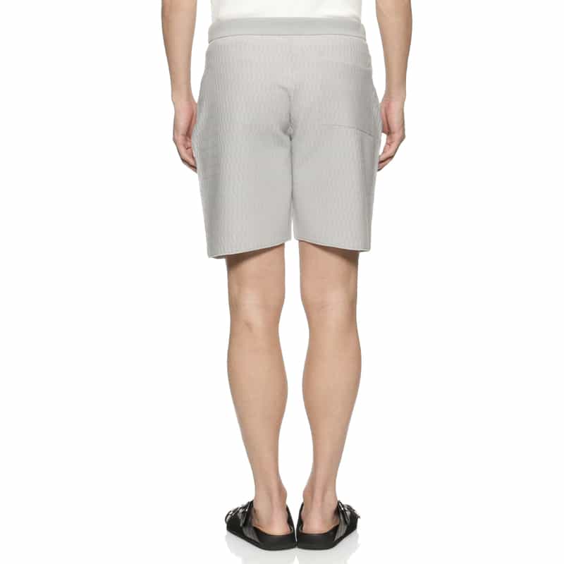 BARNEYS NEW YORK ウォッシャブル ニットショーツ LIGHT GRAY