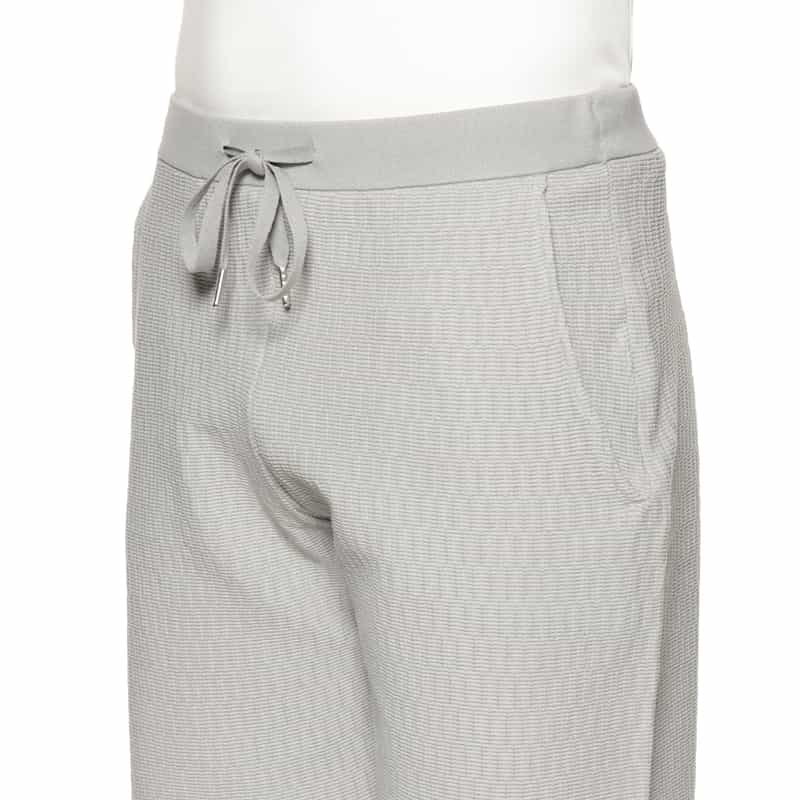 BARNEYS NEW YORK ウォッシャブル ニットショーツ LIGHT GRAY