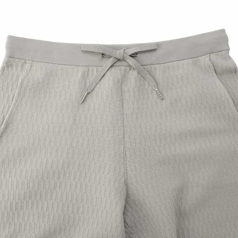 BARNEYS NEW YORK ウォッシャブル ニットショーツ LIGHT GRAY