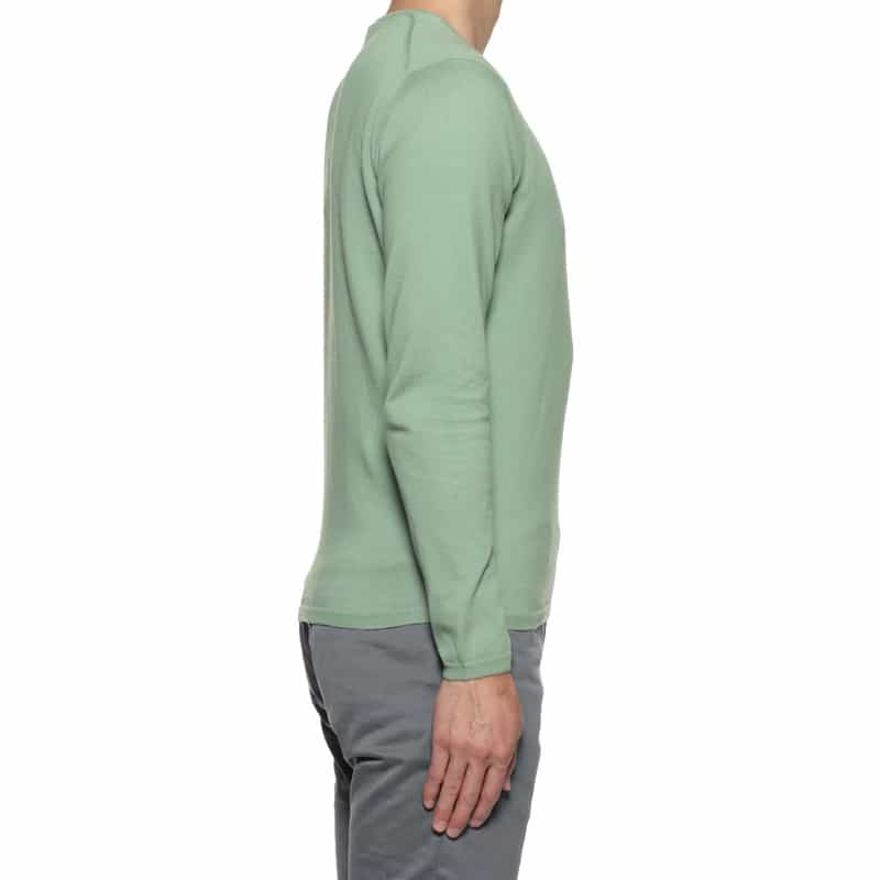 CRUCIANI コットン クルーネックニットプルオーバー LIGHT GREEN