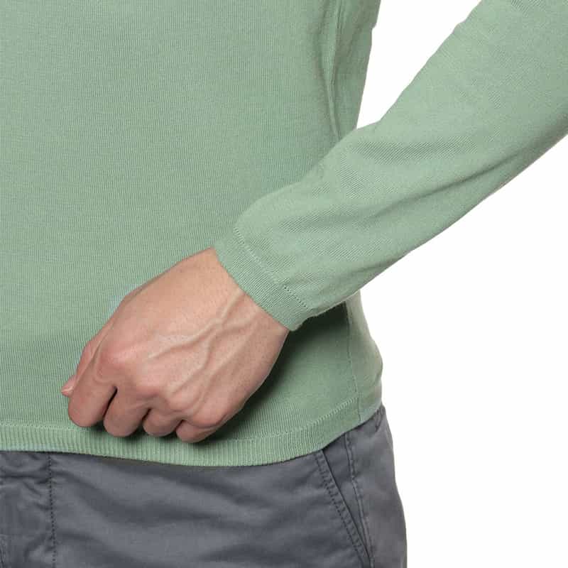 CRUCIANI コットン クルーネックニットプルオーバー LIGHT GREEN