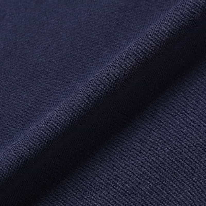 CRUCIANI コットン クルーネックニットプルオーバー NAVY