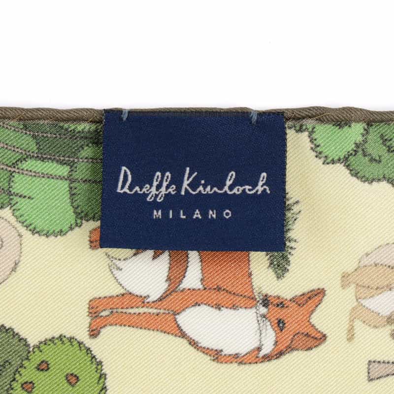 DIEFFE KINLOCH ポケットチーフ BEIGE